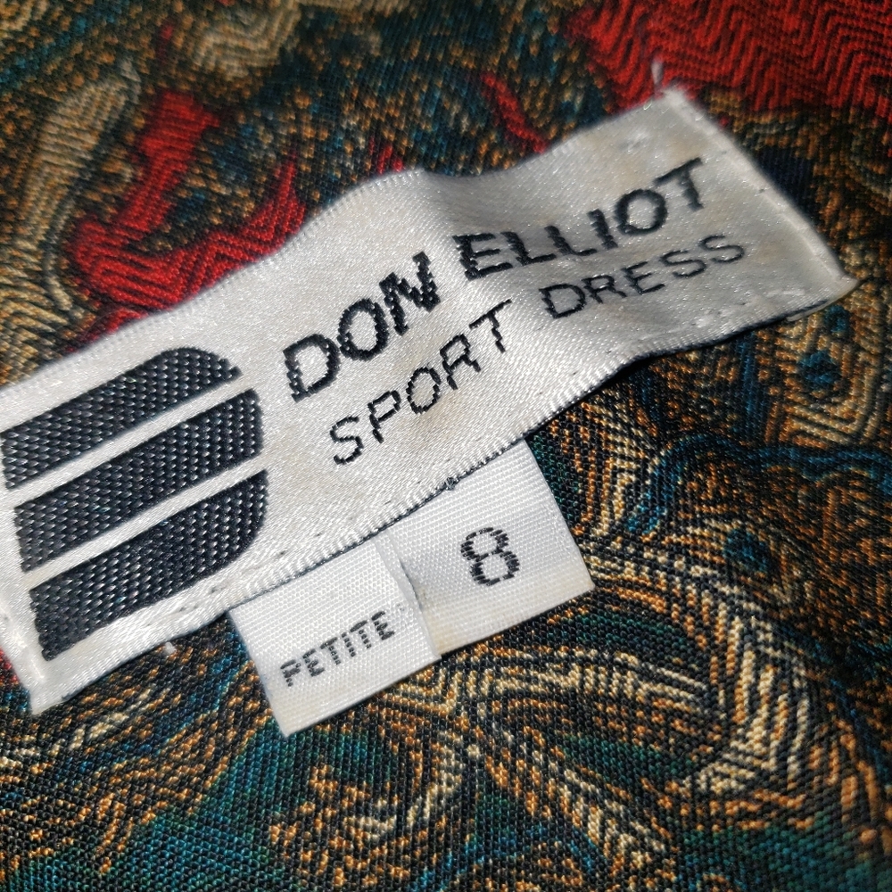 VTG Don Elliot Sport Dress